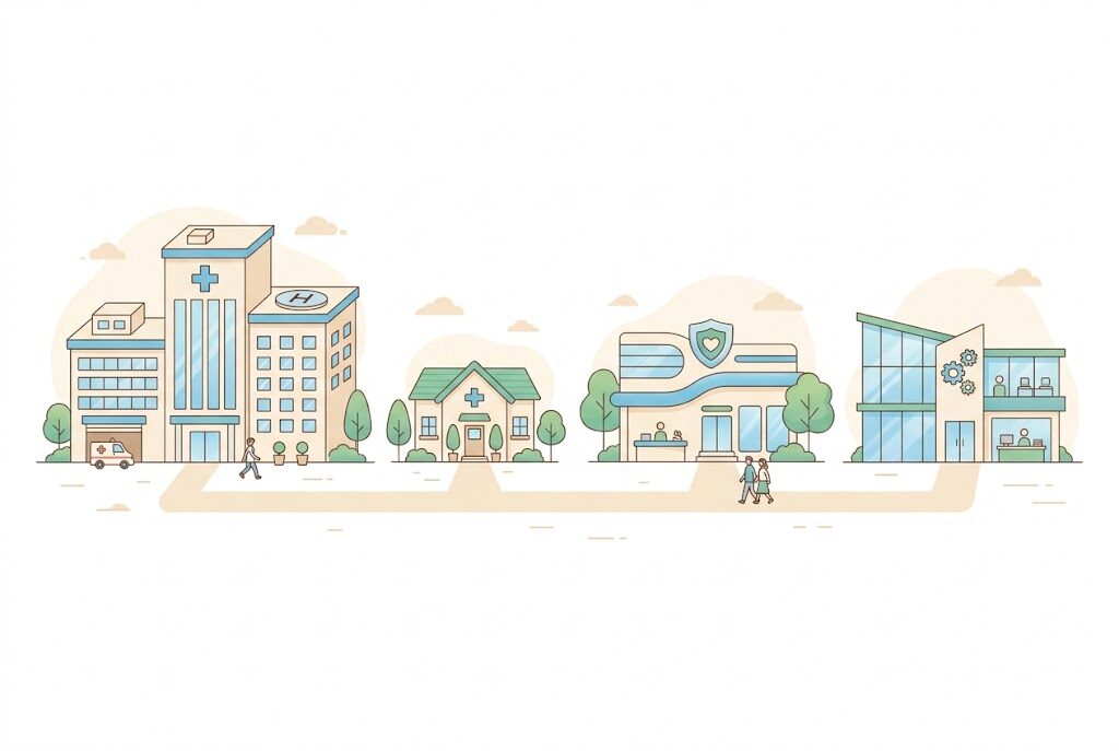 施設タイプ別の面接質問の違い