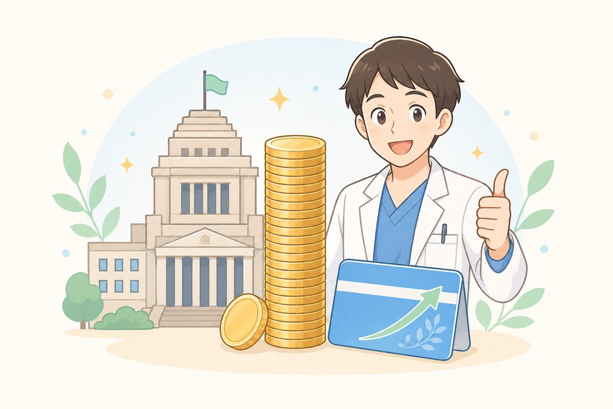 公務員放射線技師の退職金イメージ