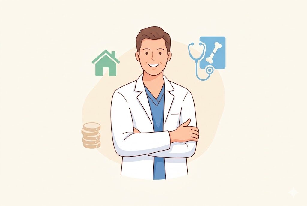 男性放射線技師がモテる理由のイメージ