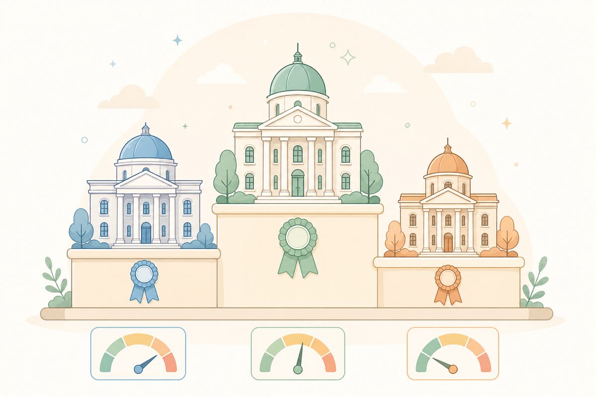 国公立大学偏差値ランキングイメージ