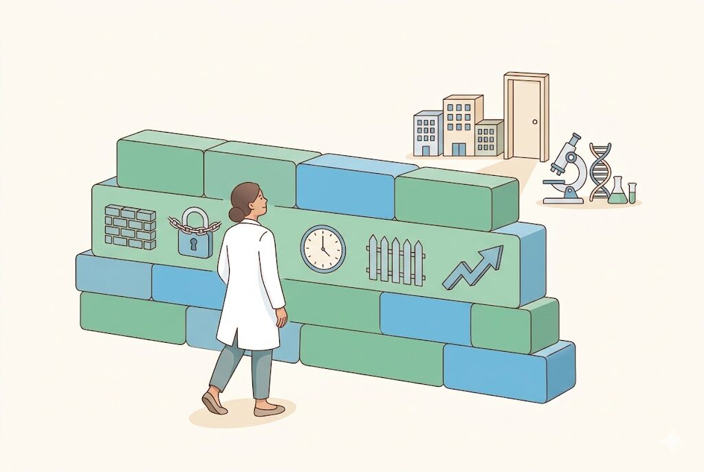 放射線技師の転職が難しい理由のイメージ