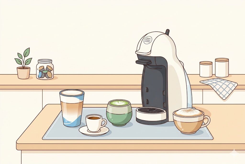 ドルチェグストのカプセル別コーヒーレビューイメージ