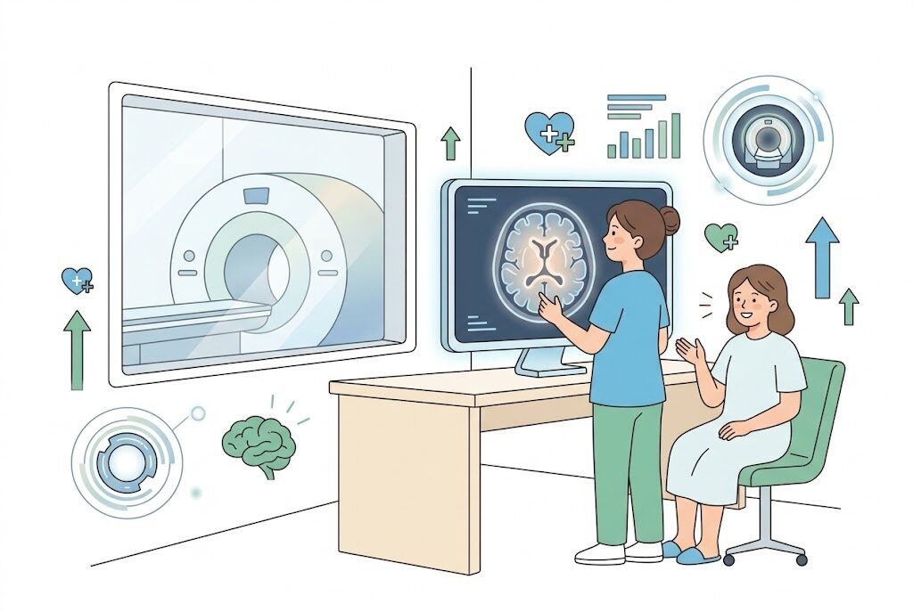 MRI業務のやりがいを感じる放射線技師
