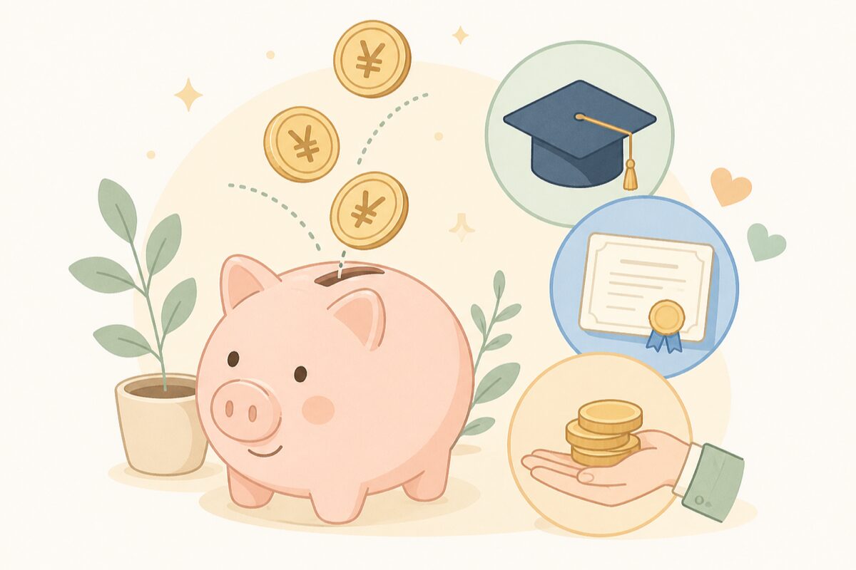 奨学金・学費免除制度のイメージ