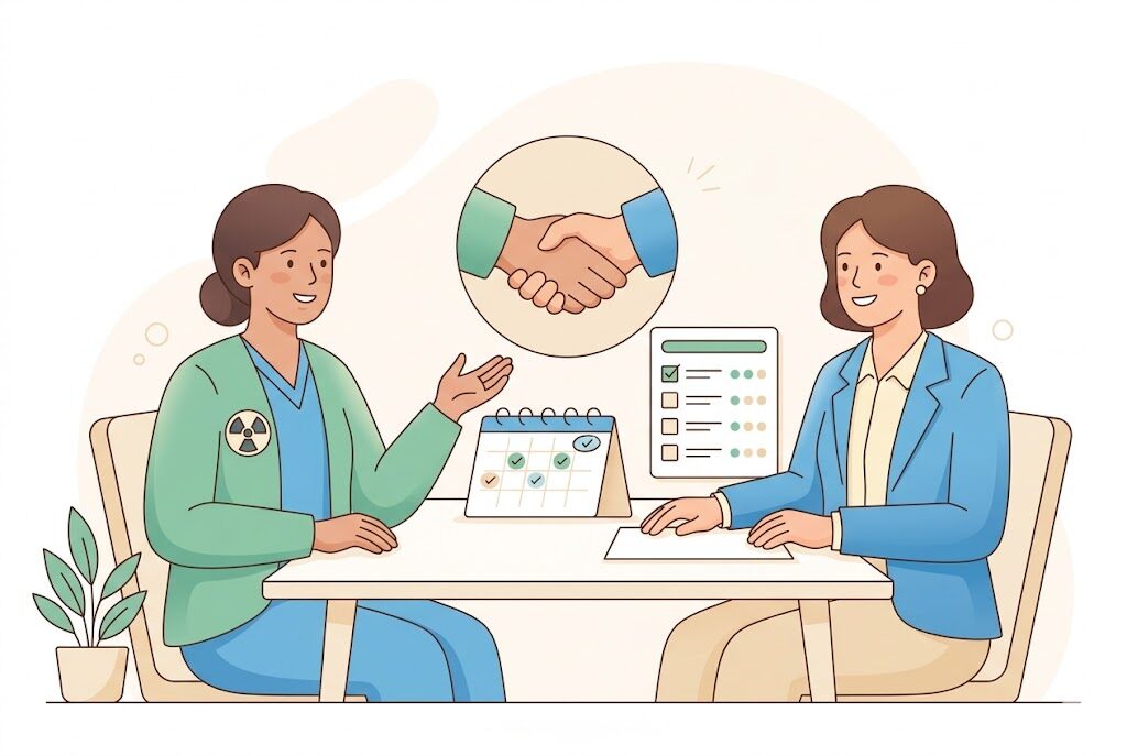 転職エージェントを上手に使うコツのイメージ