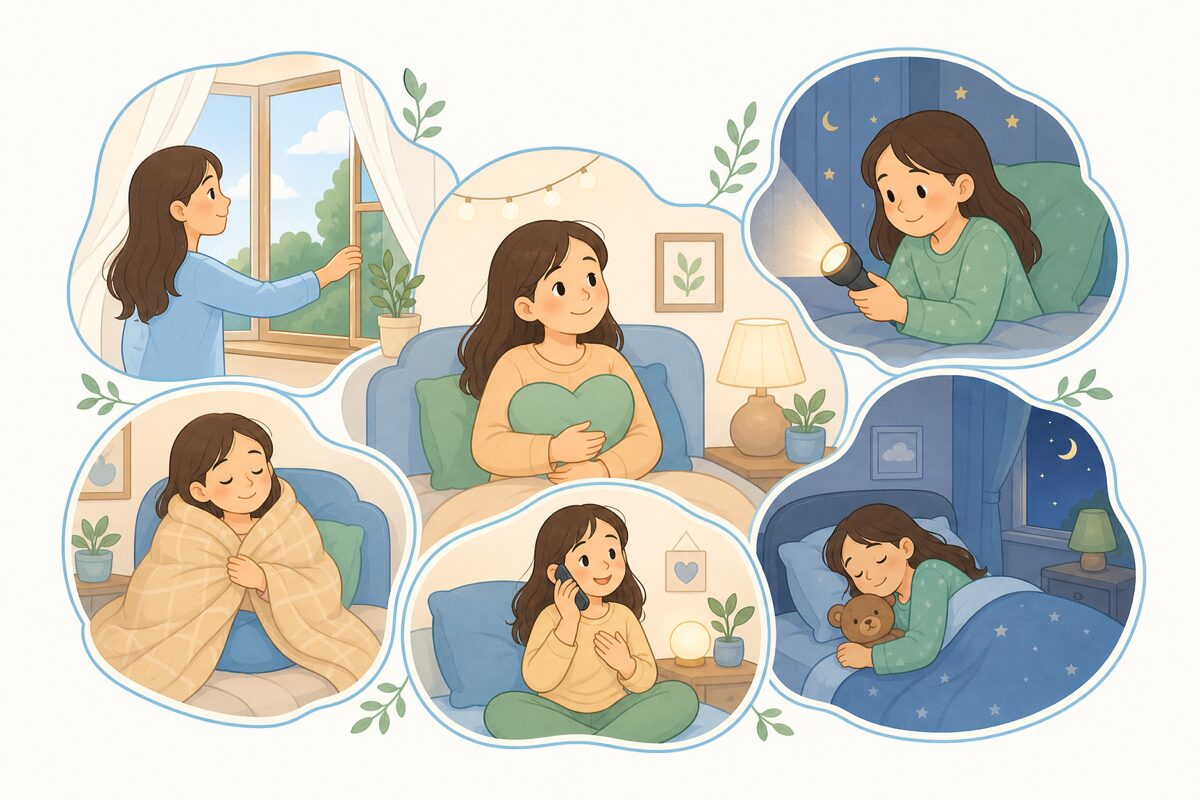部屋に虫がいて寝れない時の対処法5選イメージ