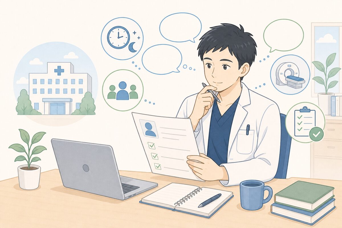 求人票から面接質問を作るイメージ